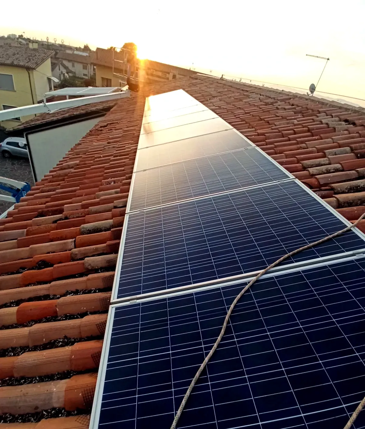 Pulizia pannelli fotovoltaici — immagine 01